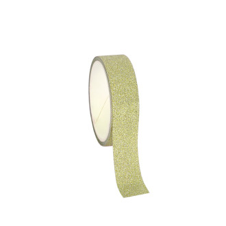 Shiny adhesive tape (3 m) 15 mm yellow 1 pc.