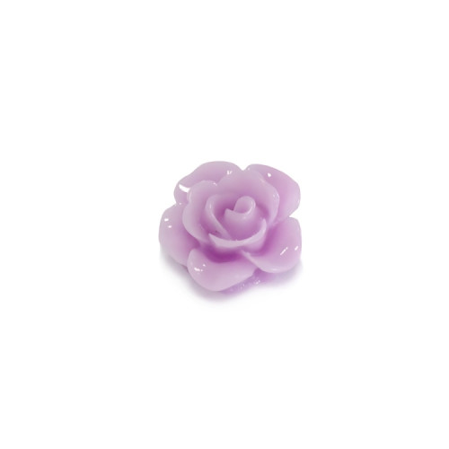 Decorative adhesive element Rose 13×6 mm lilac 1 pc.