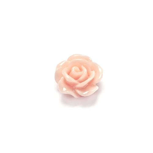 Decorative adhesive element Rose 13×6 mm peach 1 pc.