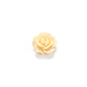Decorative adhesive element Rose 10 mm beige 1 pc.