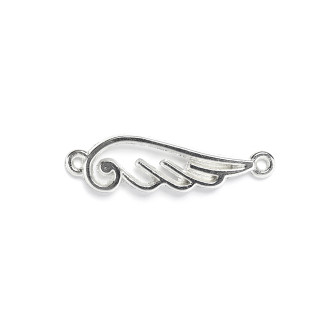 Metal connector Wing 34×10 mm cupronickel 1 pc.