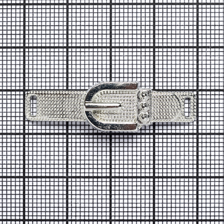 Metal connector Strip 40×12 mm cupronickel 1 pc.