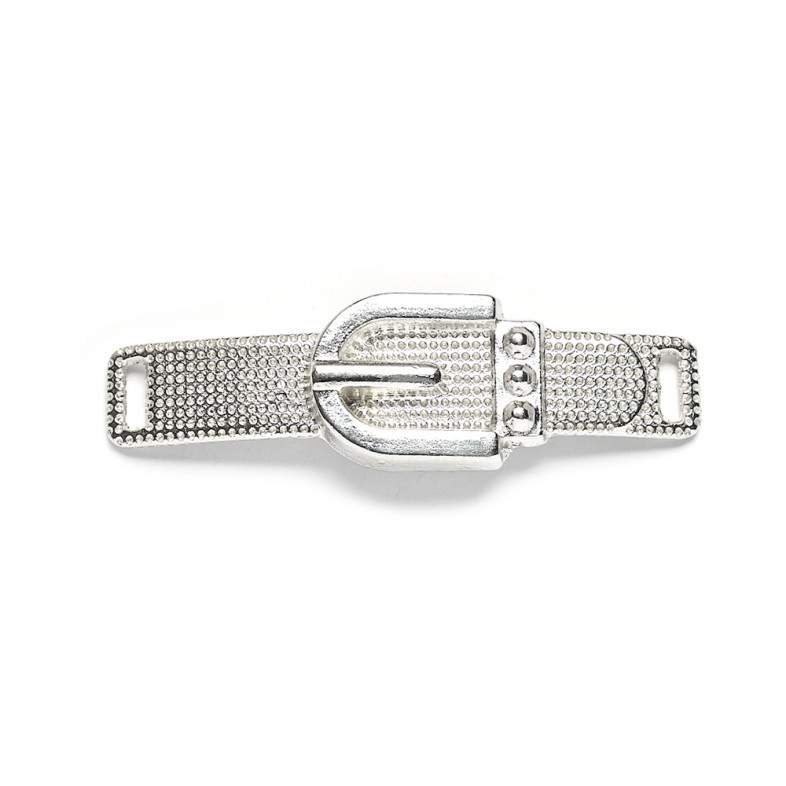 Metal connector Strip 40×12 mm cupronickel 1 pc.