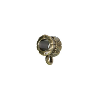 Metalowa podstawa do zawieszek 6x7 mm w kolorze brązu 1 szt