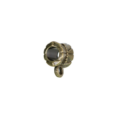 Metal base for pendants 6×7 mm bronze 1 pc.