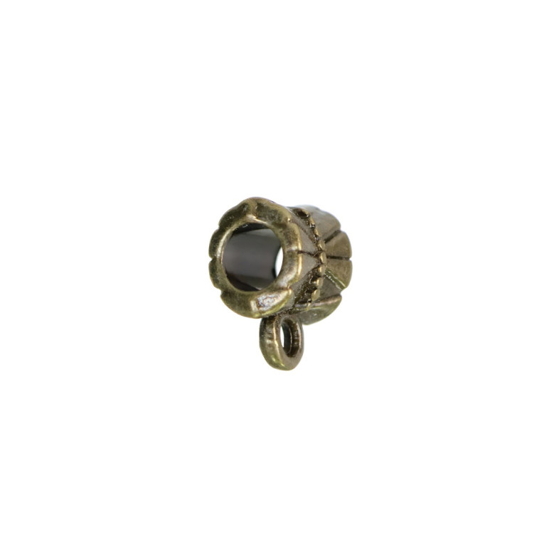 Metalowa podstawa do zawieszek 6x7 mm w kolorze brązu 1 szt