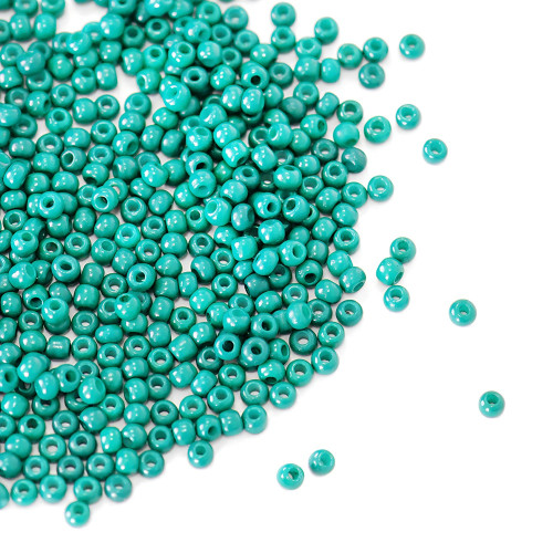 Beads calibrated 12 (1.8 mm) turquoise pack of 10 g