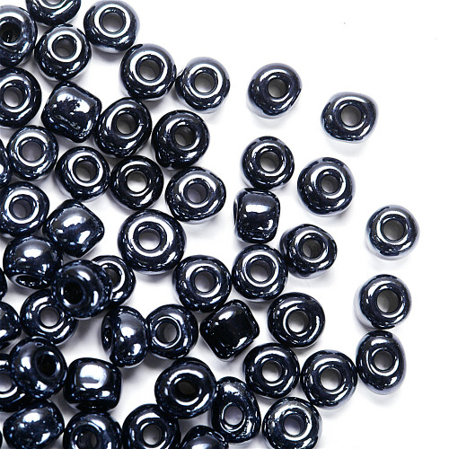 Large round beads 6 (3.6 mm) hematite pack of 20 g