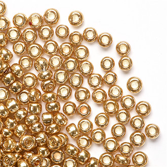 Beads calibrated 12 (1.8 mm) gold pack of 10 g