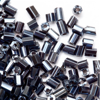 Beads chopped H (2.1 mm) hematite pack 20 g