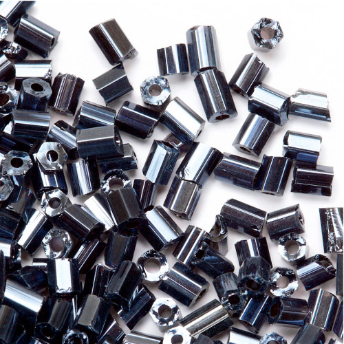 Beads chopped H (2.1 mm) hematite pack 20 g