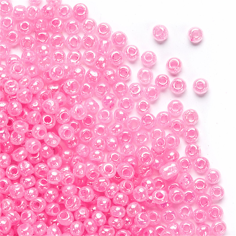 Beads calibrated 12 (1.8 mm) pink pack of 10 g
