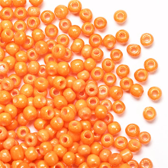 Beads calibrated 12 (1.8 mm) orange pack of 10 g