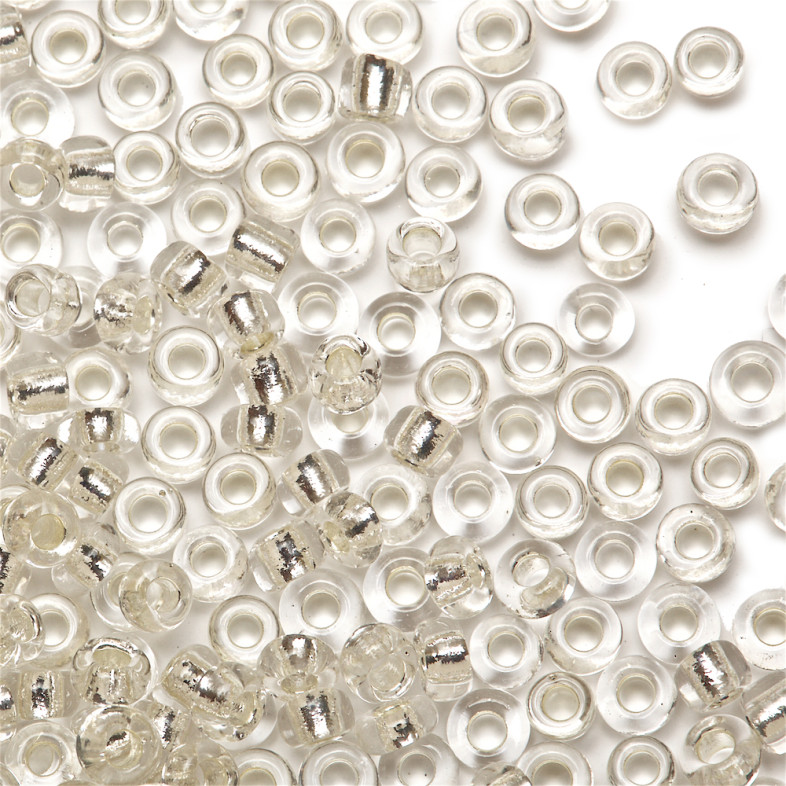 Beads calibrated 12 (1.8 mm) transparent pack of 10 g
