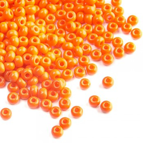 93140 Czech beads Preciosa orange pack of 5 g
