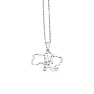 Chain with pendant Ukraine with coat of arms cupronickel 1 pc.
