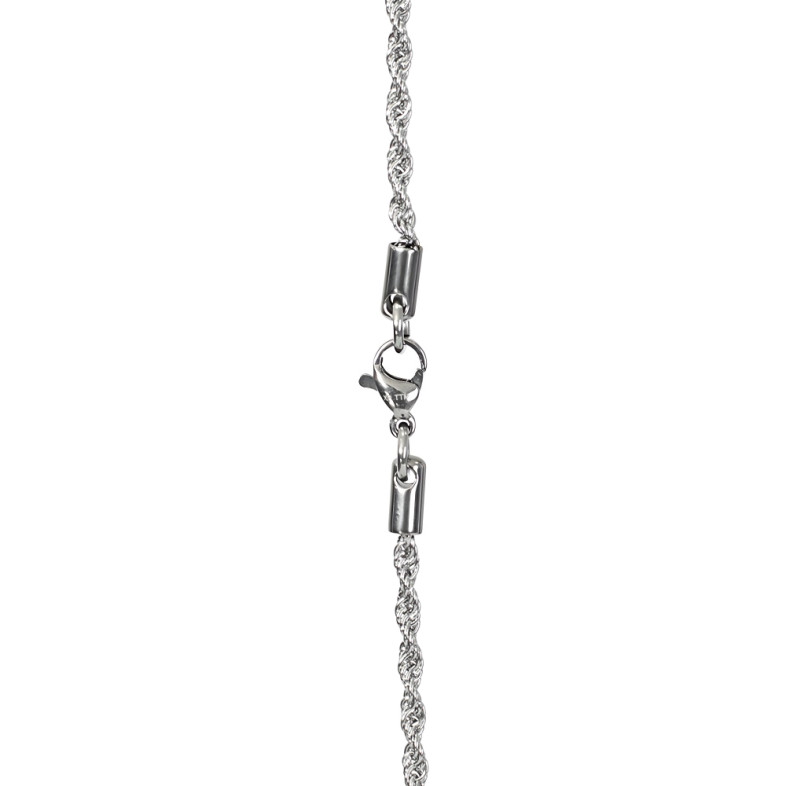 Łańcuch LUX 45 cm w kolorze melchioru 1 szt