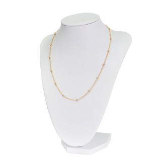 LUX chain with balls 45 cm gold 1 pc