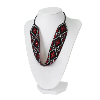 Choker Trzy kolory (ręcznie wykonany) 1 szt