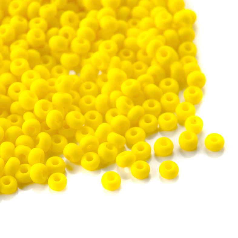 83110/1 Czech beads Preciosa yellow pack of 5 g