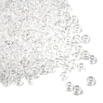 00050 koraliki czeskie Preciosa przezroczysty op.5 gr
