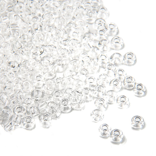 00050 koraliki czeskie Preciosa przezroczysty op.5 gr