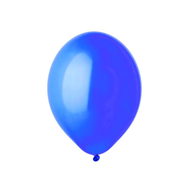 Latex ball 30 cm blue 1 pc