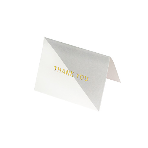 Листівка For you 75×105 мм Thank you біло-сіра 1 шт
