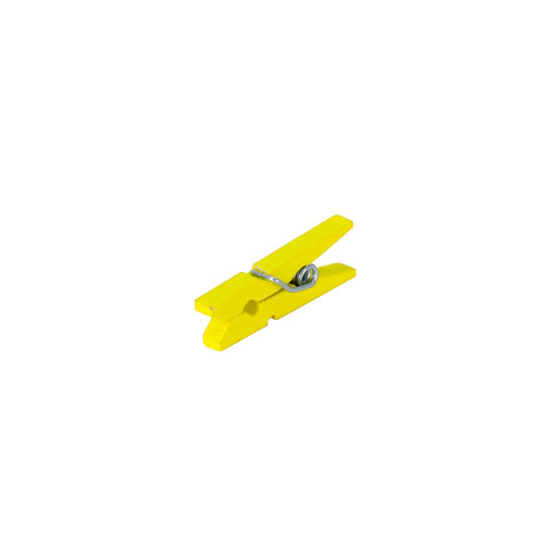 Spinacze drewniany 25x8 mm żółty 1 szt
