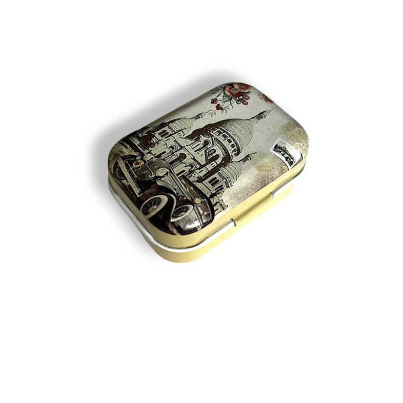 Metal box 60×40 mm Paris 1 pc.
