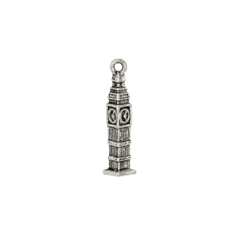 Big Ben metal pendant, cupronickel, 1 pc.