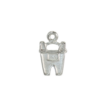 Metal pendant 17 mm Cupronickel overalls 1 pc