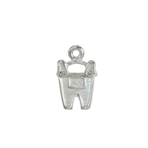 Metal pendant 17 mm Cupronickel overalls 1 pc