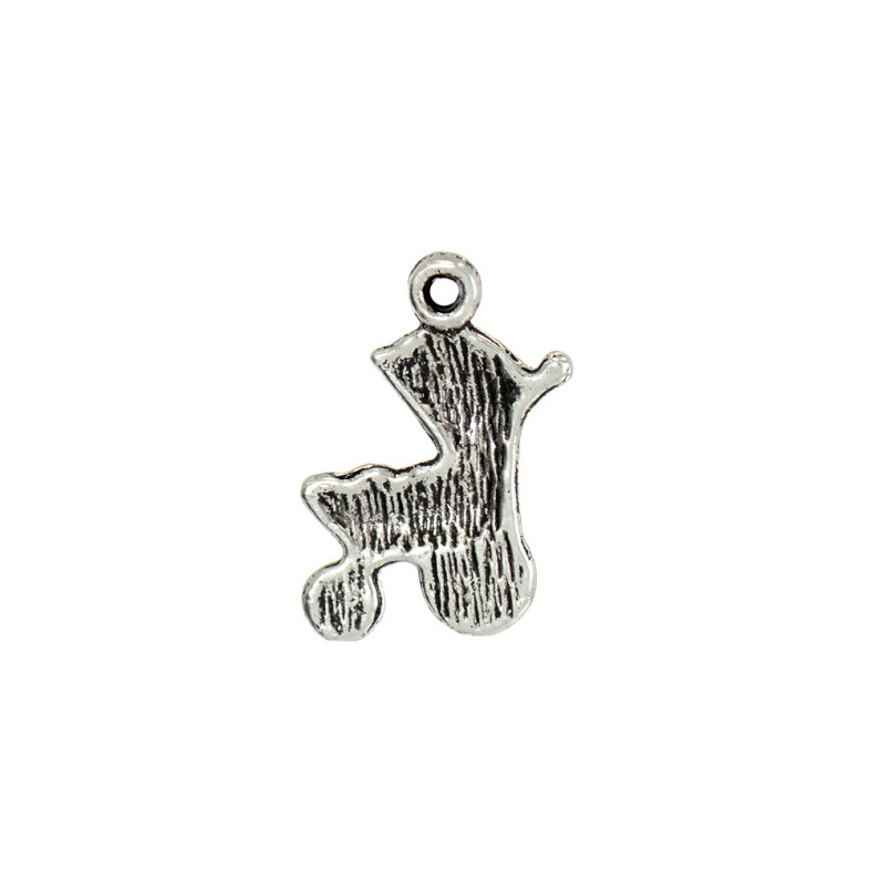 Metal pendant Baby stroller cupronickel 1 pc.
