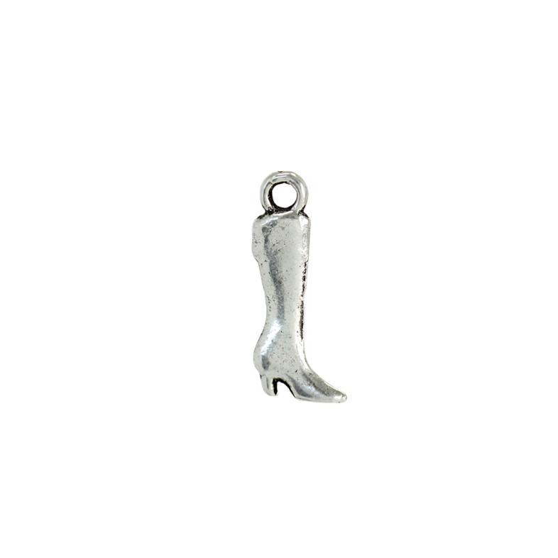 Metal pendant Cupronickel Boot 1 pc