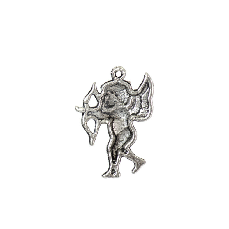 Cupid metal pendant, cupid's cup, 1 pc.