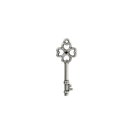 Metal pendant Key cupronickel 1 pc.