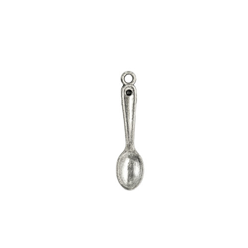 Metal pendant Spoon cupronickel 1 pc