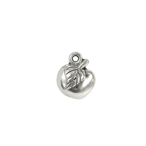Metal pendant Apple cupronickel 1 pc.
