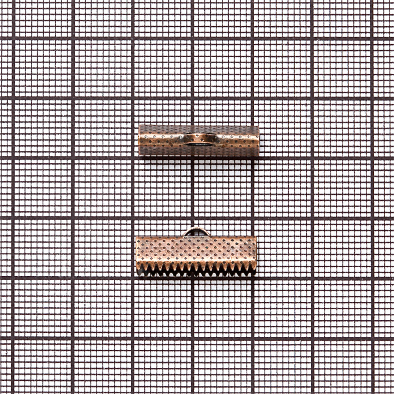 Flat crocodile clip 20×6 mm copper 1 pc.