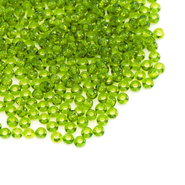 50220 Czech seed beads Preciosa 10/0 green 5g