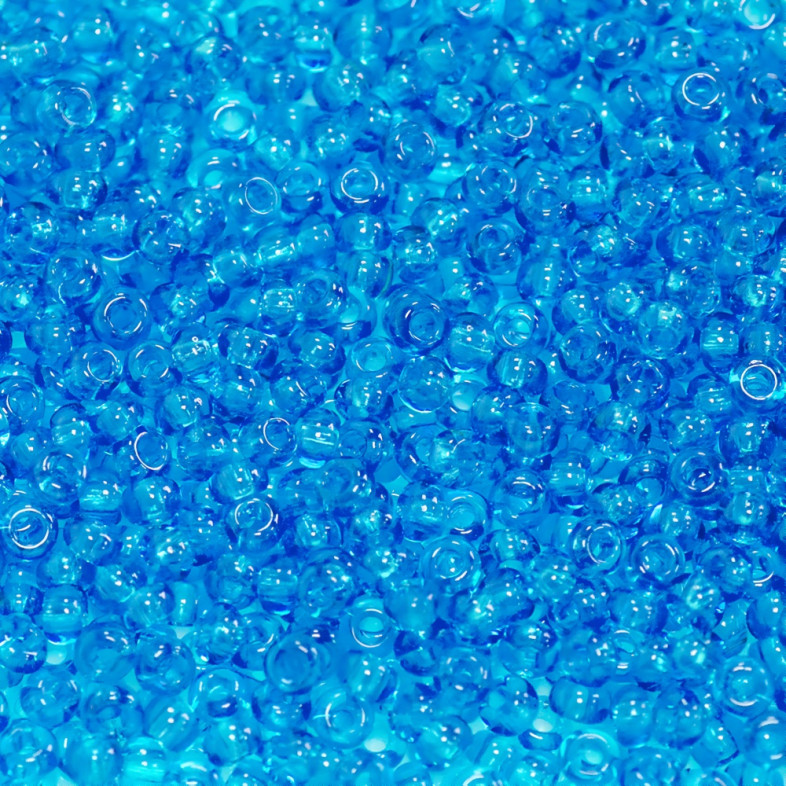 60150 Preciosa Czech beads blue pack of 5 g