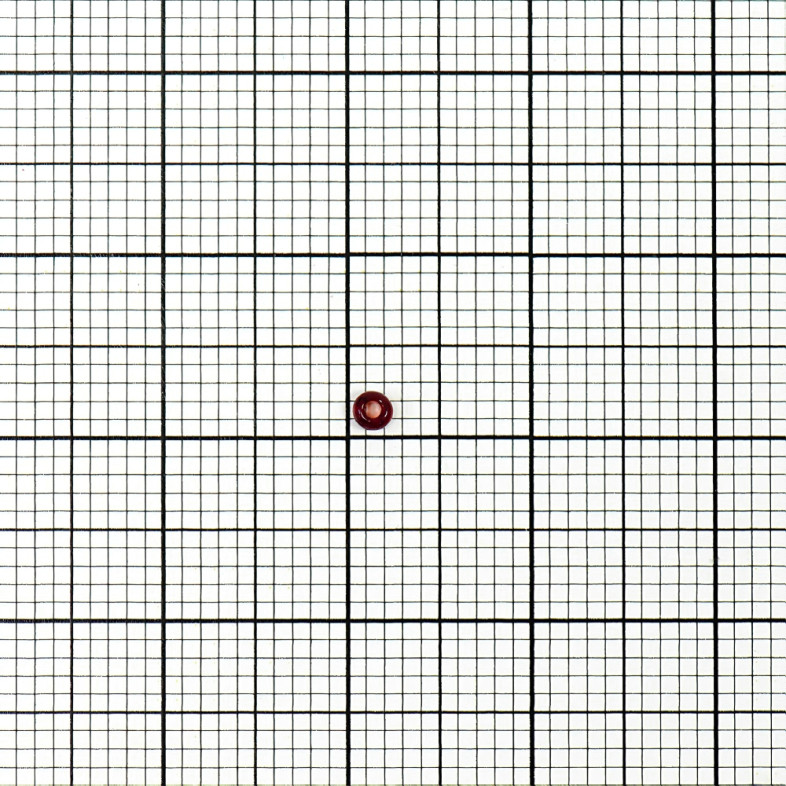 90120 koraliki czeskie "Preciosa" czerwony op.5 gr