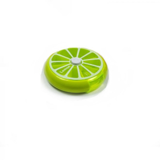 Container for crafts 9×2.5 cm Vitamin citrus green