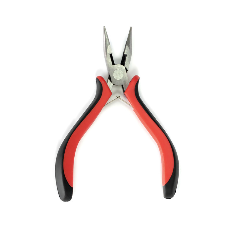 Straight-nose pliers with side cutters for jewelry 11 cm