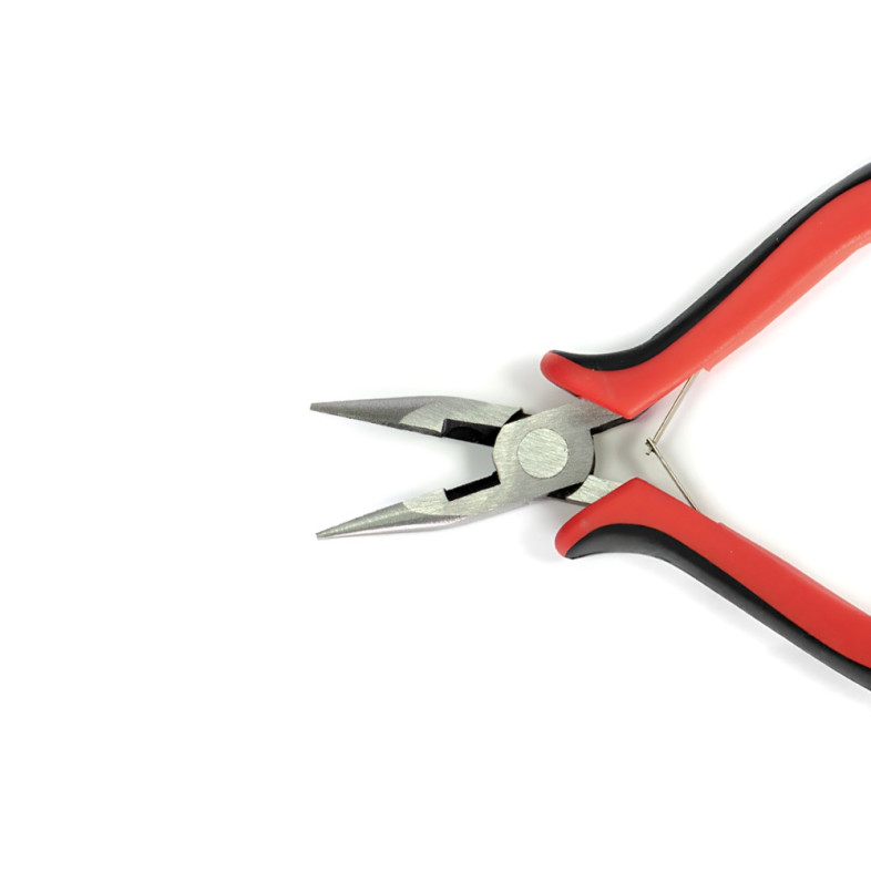 Straight-nose pliers with side cutters for jewelry 11 cm