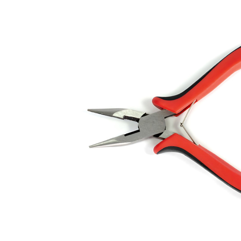 Straight-nose pliers with side cutters for jewelry 11 cm
