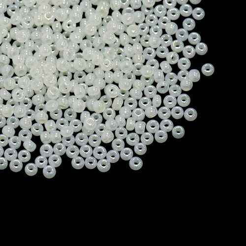 47102 koraliki czeskie "Preciosa" kremowy op.5 gr