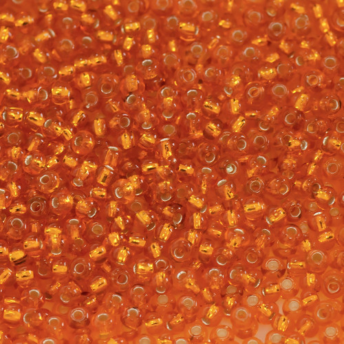 97000 koraliki czeskie "Preciosa" pomarańczowy op.5 gr