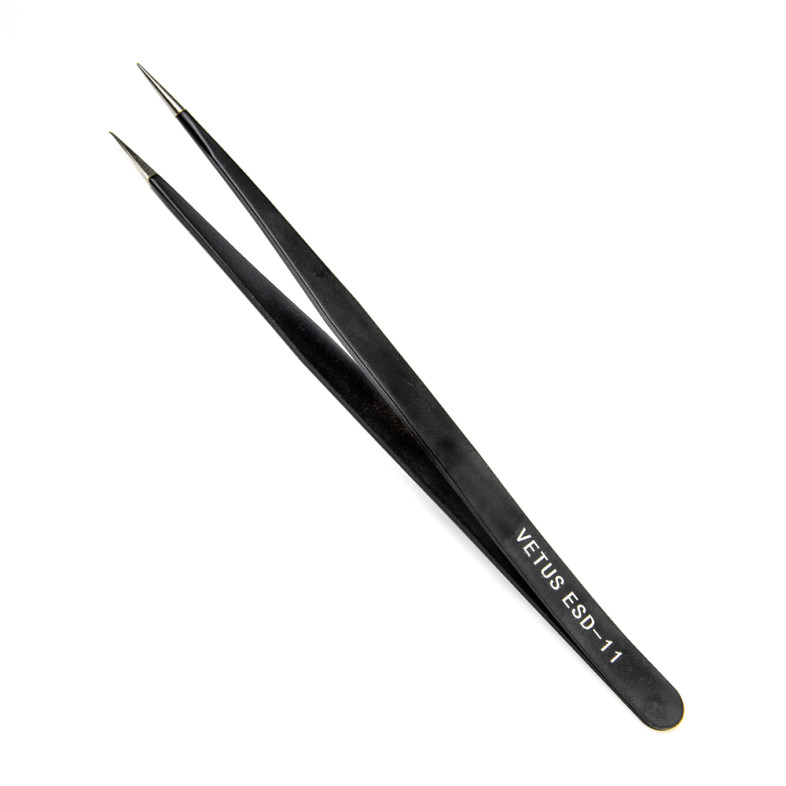Straight-tipped tweezers